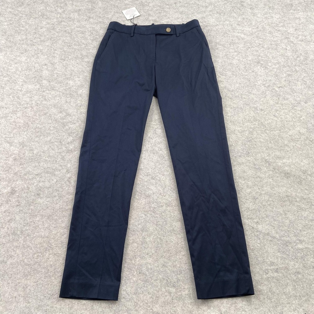 Brooks Brothers Pants Womens 4 (28x29) Blue Advantage Chino Twill Stretch